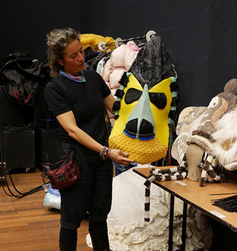 Sacha Zwiers, kostuum- beeld blok 2